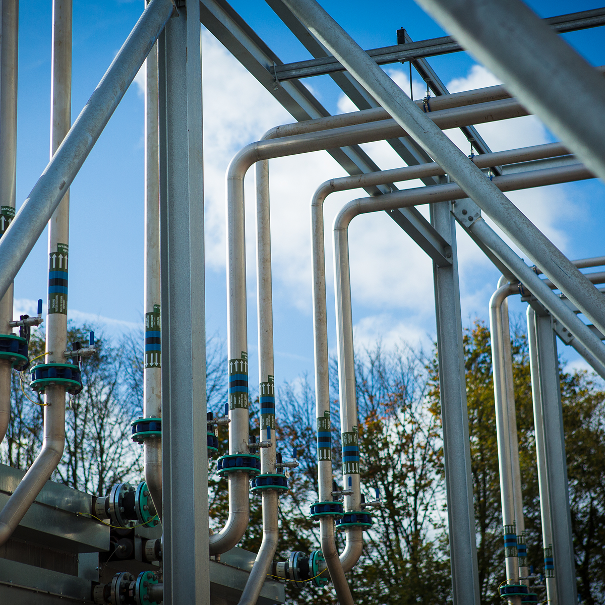 Small Process Pipework Rig Steam and Process Pipework - Fletchers Engineering